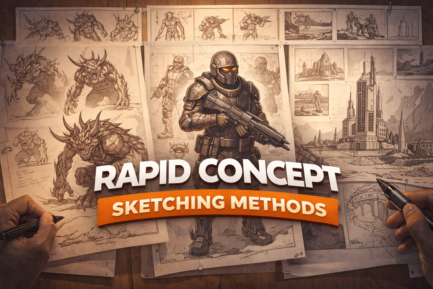 Rapid Concept Sketching Methods